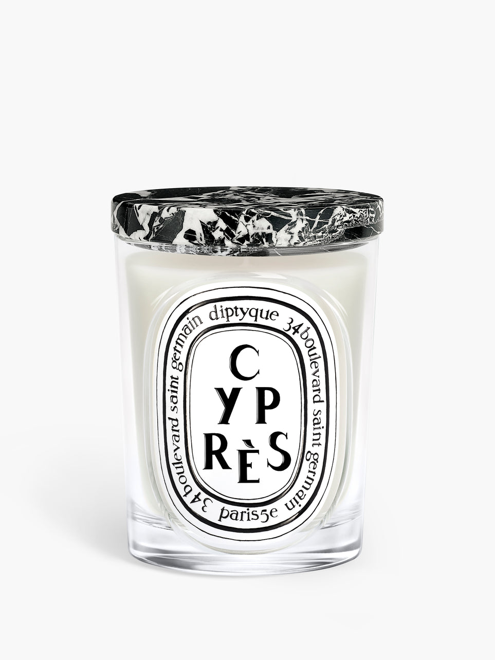 Antique Marble lid - For classic candles