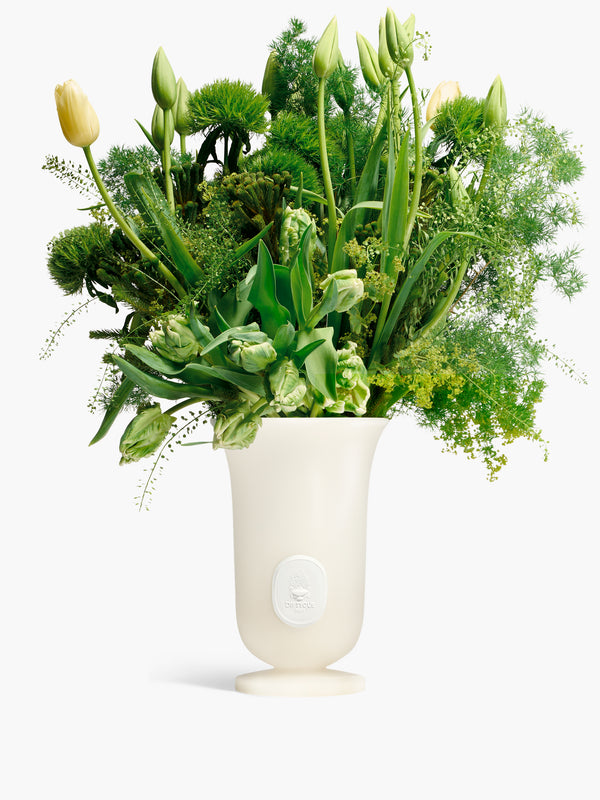 Vase Médicis blanc - Grand modèle