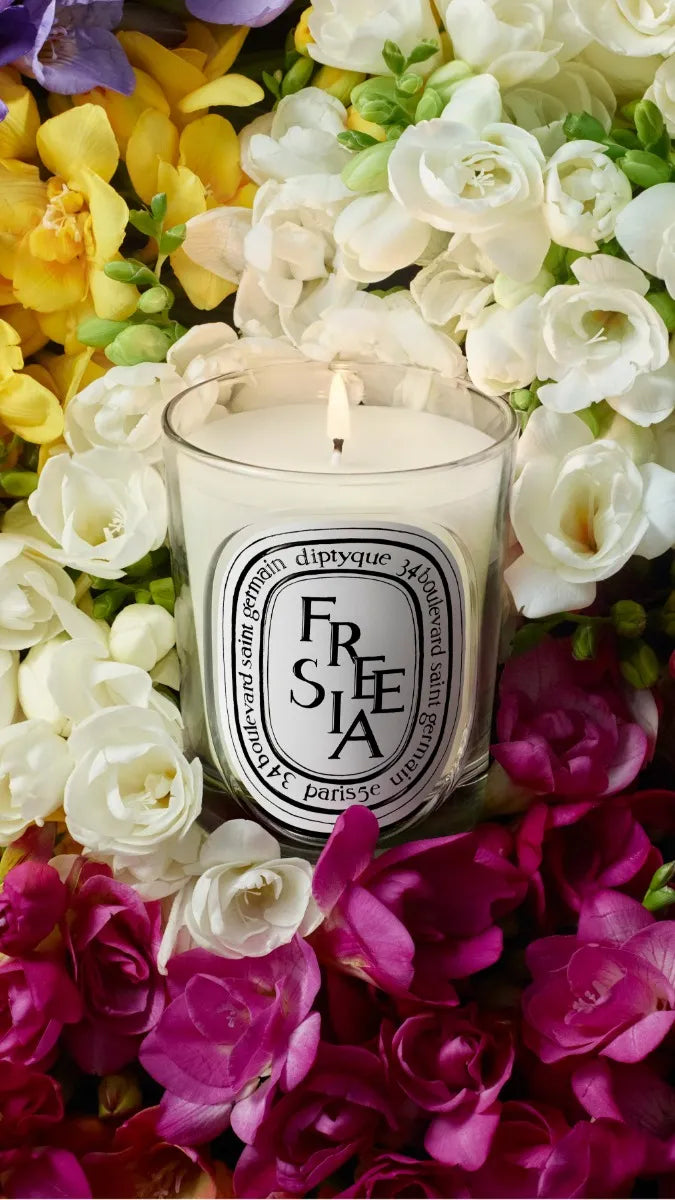 Freesia - Bougie modèle classique