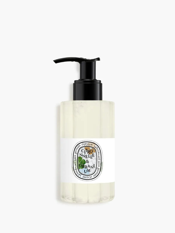 Citronnelle & Géranium - Gel de parfum lavant pour le corps