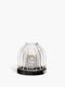 Photophore Côtes Plates​ - Pour bougie miniature