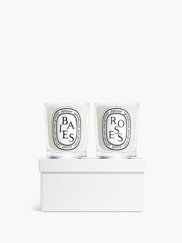 Coffret de 2 bougies modèle classique - À composer