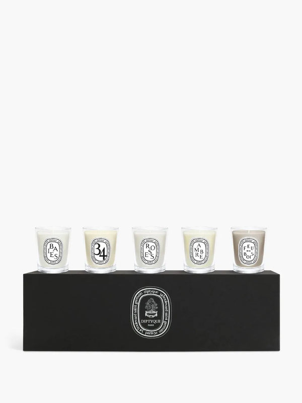 Cofanetto di 5 candele emblematiche in miniatura - Precomposto