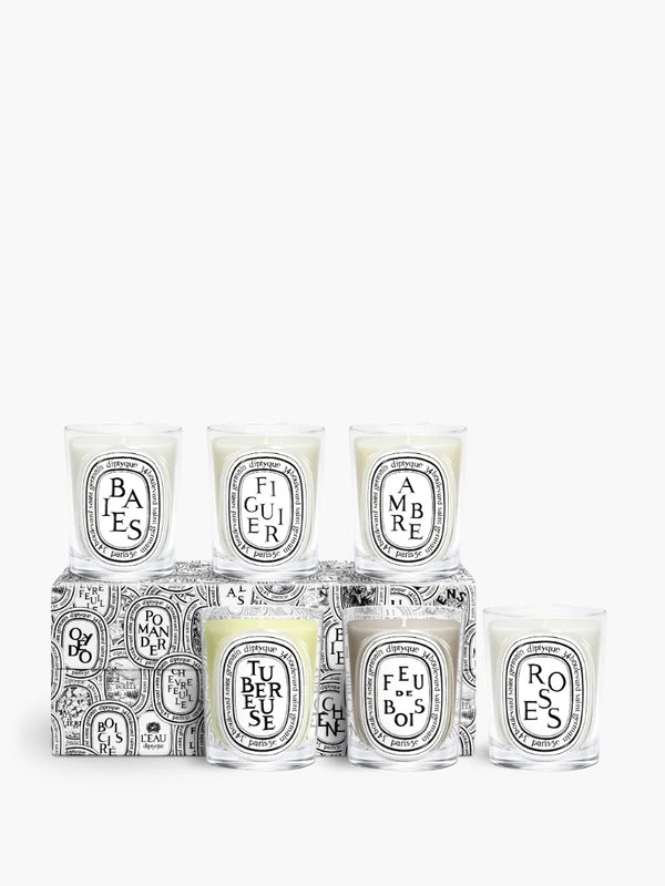 Coffret de 6 bougies modèle classique - À composer