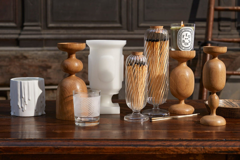 White Antique Vase - Small